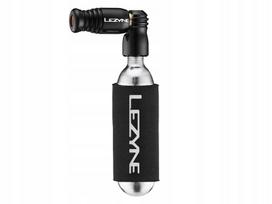 Dviračio pompa Lezyne Trigger Speed Drive CO2 su 16 g balionėliu, juoda