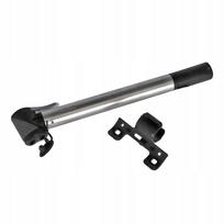 Dviračio pompa XLC PU-M01, mini, 5,5 bar, dviguba galvutė, aliuminis, 265 mm