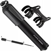 Dviračio pompa LEZYNE Sport Drive HV, 17 cm, juoda, su rankena