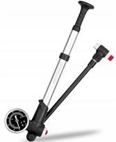 Aukšto slėgio pompa amortizatoriui, su 20 bar (300 PSI) manometru