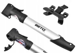 Dviračio pompa BETO CLD-023G su manometru, 120 PSI, aliuminė