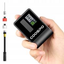 Mini elektrinė dviračio pompa su baterija Coospo AP-B1, itin lengva