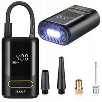 Belaidis elektrinis oro siurblys dviračiui, automobiliui, kamuoliams, su Powerbank, 50 W
