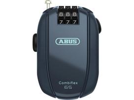 Dviračio spyna ABUS Combiflex StopOver 65, mėlyna