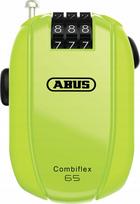 Dviračio spyna ABUS Combiflex STOPOVER su rite, 65 cm, neoninė