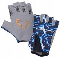 Žvejybinės pirštinės Savage Gear Marine, mėlynos, XL dydis