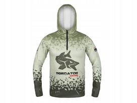 Vyriški marškinėliai su gobtuvu DELPHIN Predator L, UV 50+ apsauga