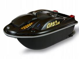 Nuotoliniu būdu valdoma žvejybinė valtis su GPS, 3 talpomis, 3,5 kg talpa