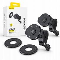 Dviračio telefono laikiklis Blavec, 2 vnt., tinka Magsafe, 360° sukimasis