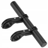 Dviračio vairo laikiklio prailginimas, juodas, tvirtas