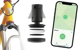 Dviračio šakės laikiklis Apple AirTag, apsauga nuo vagystės