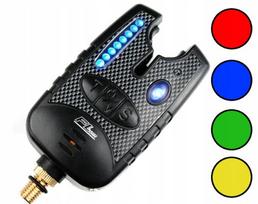 Elektroninis žuvies signalizatorius su 8 LED lemputėmis