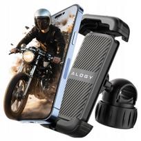 Motociklo telefonų laikiklis ant vairo, atsparus smūgiams