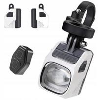 Dviračio priekinis žibintas MAGICSHINE EVO 1700 USB su laikikliu GARMIN GOPRO