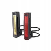 Dviračio žibintų rinkinys Knog Plus Twinpack, juodi