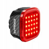 Galinis dviračio žibintas CYCLAMI CY110, USB, IPX6