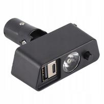 Dviračio priekinis USB LED žibintas elektriniam vežimėliui