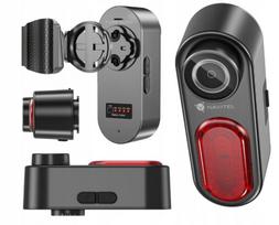 Galinis dviračio žibintas su 4K kamera NAVITEL FLOW BL800, vaizdo stabilizavimas