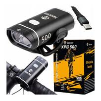 Priekinis dviračio LED žibintas Specter USB C XPG500, 500 lm, aliuminis