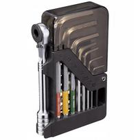 Daugiafunkcinis raktų rinkinys Topeak Omni ToolCard su antgaliais