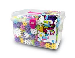 Klocki Meli Constructor Pink Travel Box 1000 El.