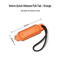 Gongziyu EDC Velcro Quick-Release Straps oranžinė