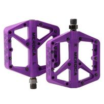 Dviračio pedalai MEROCA, dideli, MTB/BMX, violetiniai