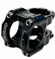 Dviratinio vairo iškyša MTB, aliumininė, 31.8x28.6 mm, juoda
