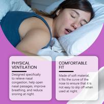 30Pcs Anti-Snoring Sleep Patches, Reduces Snoring, Promote Nose Breathing Enhances Sleep Quality & Nighttime Comfort one size
