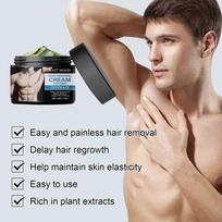 East Moon Men'S Soothing Hair Removal Cream Mild Painless Full Body Hair Remover Nourish Soothe Skin Care one size