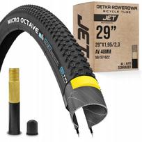 Kalnų dviračio padangų komplektas XC BLACKONE 29x2.10 (54-622) su JET kamera