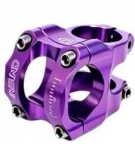 Kalnų dviračio vairalazdės iškyša, CNC aliuminio, 31.8x28.6 mm, violetinė