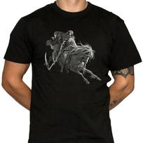 GRIM REAPER T-Shirt - Gustave Dore Illustration - 100% Cotton T-Shirt XXXL