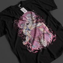 Demon Slayer Shirt Akaza Upper Moon 3 TShirt Tanjiro Kimetsu No Yaiba Muzan Tee M