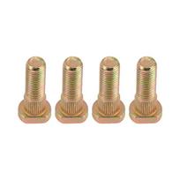 Strong Strength Steel M10x1 25 Splines Lug Nut with Anti Slip Design Wheel Lug Nut 4pcs for ATV UTV Sandhills Strong & Go Kart