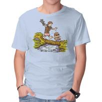 Unisex Crew Neck T-Shirt Carl And The Princess Graphic Short Sleeve Casual Tee XS