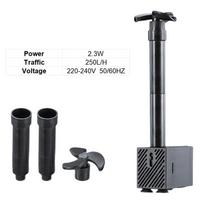 Rotary Spray Fish Tank Aerator Low-Water-Level Submersible Pump Turtle Tank Wave Pump  Fish Tank juoda