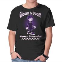 Unisex Crew Neck T-Shirt Gloom And Doom Graphic Short Sleeve Casual Tee XXXXL