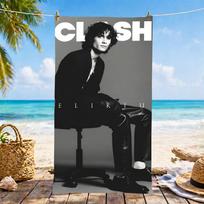 N-Noah Kahan Republic Records Towel Microfiber Beach Towel, Quick-Dry, Sand-Free, Ultra-Fine Fiber, Super Soft. 60x35CM