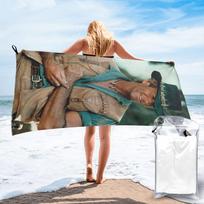 Paul Hogan Crocodile Dundee Beach Towel Soft Microfiber Quick Dry Absorbent Quick Towels For Swimming 70x140 cm