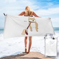 Animal Shiba Inu Dogs Beach Towel Soft Microfiber Quick Dry Absorbent Quick Towels For Yoga 70x140 cm