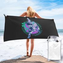 David Cyberpunk Edgerunners C Beach Towel Soft Microfiber Quick Dry Absorbent Quick Towels For Mountain Climbing 70x140 cm