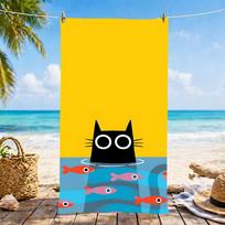 M-Merle Goll Towel Microfiber Beach Towel, Quick-Dry, Sand-Free, Ultra-Fine Fiber, Super Soft. 60x35CMSYJ60