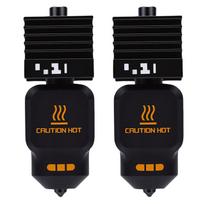 2 Pcs Hotend Kit Replacement for Bambu Lab P2S H2D H2S 3D Printer 0.2mm 0.4mm Extruder Hot End with 2 Silicone Socks