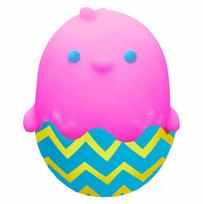 Hot selling schylling DeeDOH Cute blind box Fun trendy personalized creative chicken animal kneading stress ball music toys gift raudona