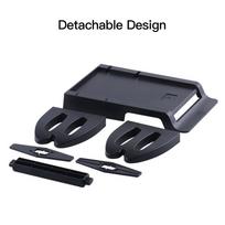 Label Holder for Desktop Thermal Label Printer 2 in 1 Rolls & Fan-Fold   Labels Shipping Package Sticker Dispenser Detachable for Delivery Superma