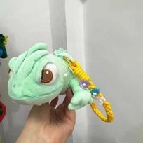 Pascal Rapunzel Chameleon Small Shoulder Bag Doll Shoulder Decor Kawaii Children Birthday Christmas Halloween Gifts Cute Doll