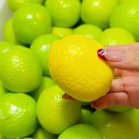 2026 New Handmade Crispy lemon Stress Ball Squeeze Toy, Color-Changing Mango Squishy Fidget Ball, ASMR Sensory Stress Relief Toy