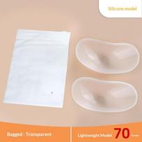 Shoulder Pads Silicone Right Angle Enlarged Thickened Soft Support for Fashion Show Performance Outfits