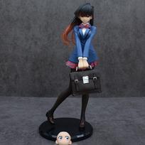 25cm Komi Shouko Action Figure Manga Komi Shouko Figurine GK Statue Doll Model Ornament Anime Peripheral Toys Gift for Fans